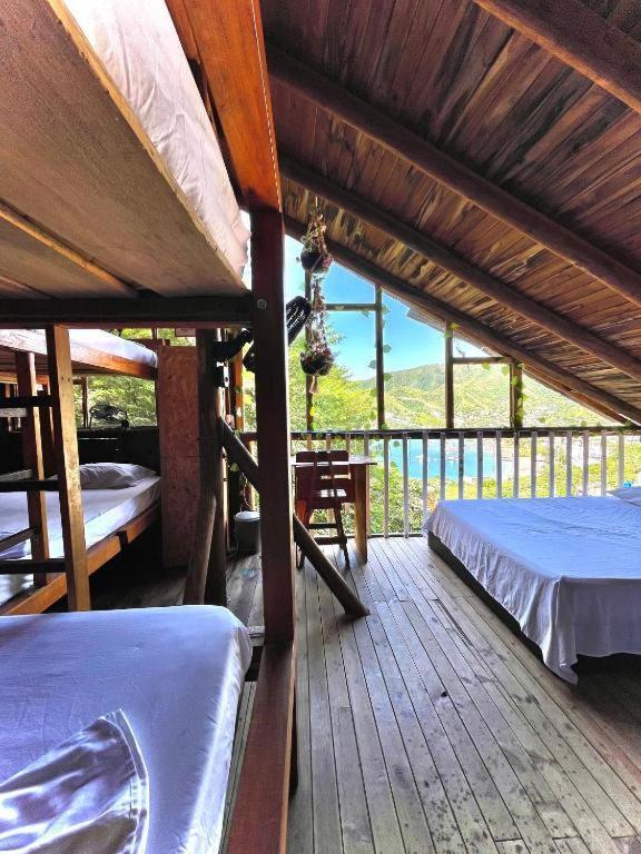 Tamarindo Beach Hostel Taganga Ngoại thất bức ảnh