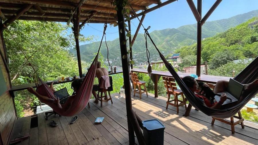 Tamarindo Beach Hostel Taganga Ngoại thất bức ảnh