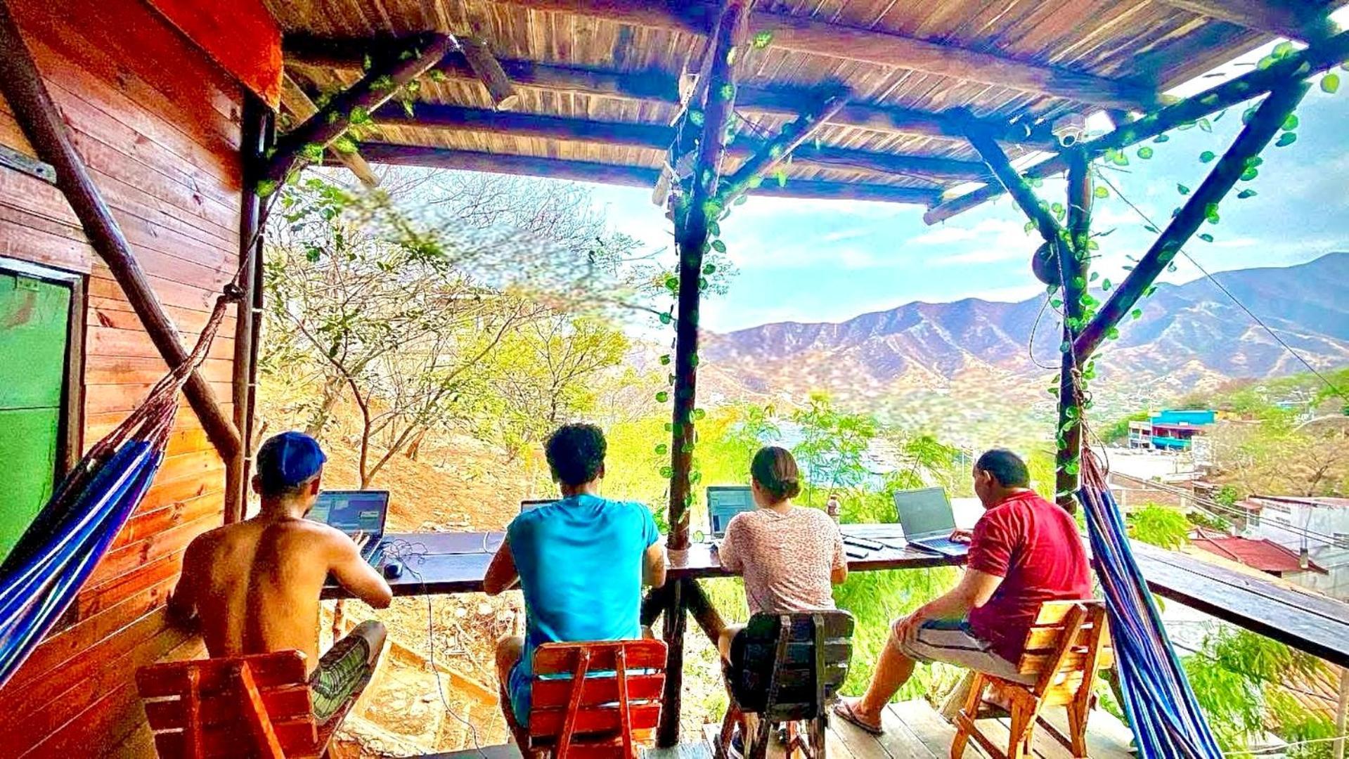 Tamarindo Beach Hostel Taganga Ngoại thất bức ảnh